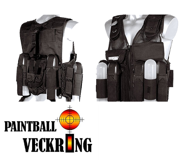 Gilet tactique Noir Swat law enforcement