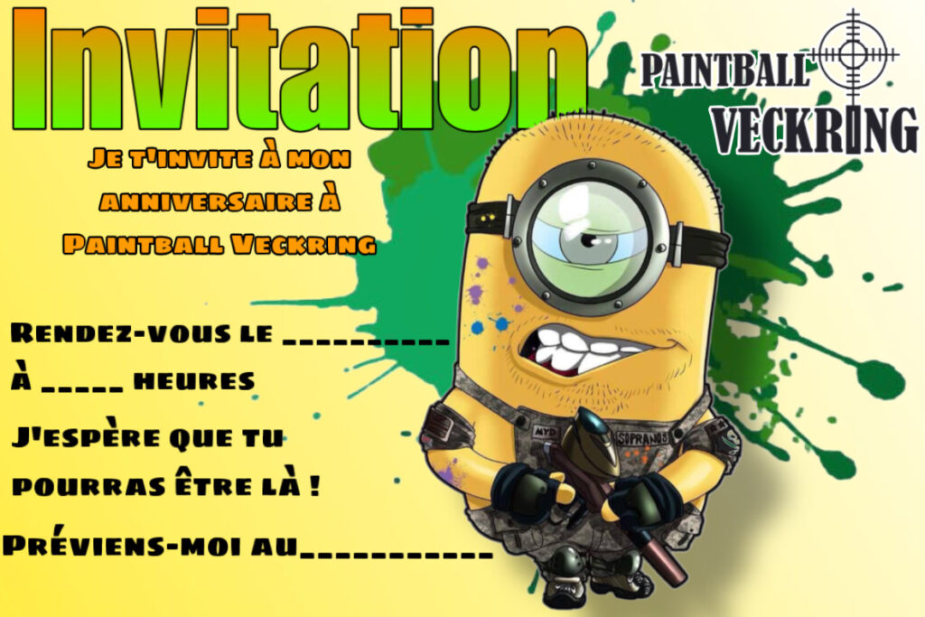 Paintball / Gelly Blaster Enfants Paintball Veckring